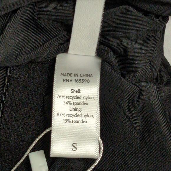 Andie Corsica One Piece Black Open Back Snap Closure Swimwear Bathing Suit S New - Picture 9 of 12